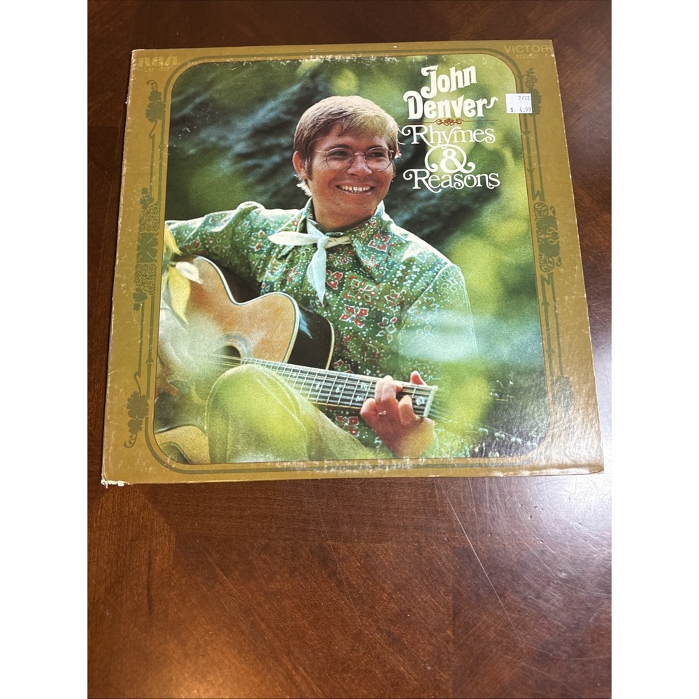 Vinyl Record LP John Denver Rhymes & Reasons VG
